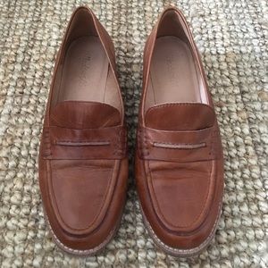 Madewell genuine leather loafers